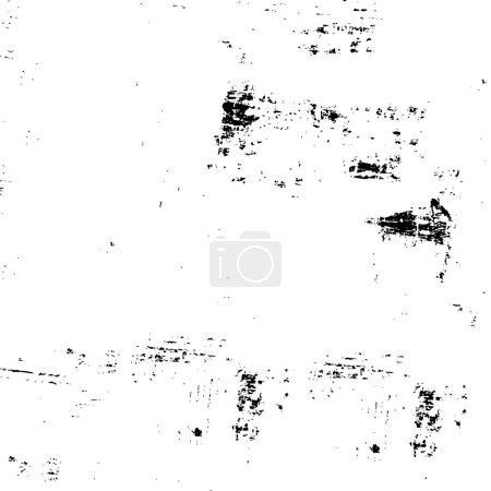 Illustration for Monochrome texture. black and white textured background - Royalty Free Image