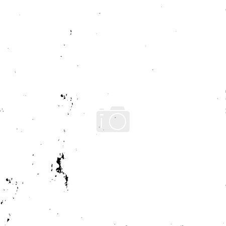 Illustration for Monochrome texture. black and white textured background - Royalty Free Image