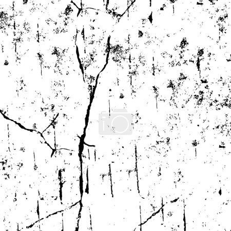 Ilustración de Fondo grunge blanco y negro. textura grunge. fondo de pared - Imagen libre de derechos