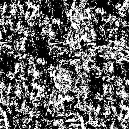 Ilustración de Textura abstracta monocromática, incluido el efecto de los tonos blanco y negro - Imagen libre de derechos
