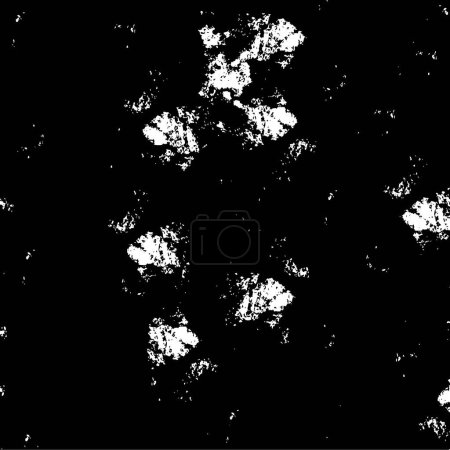 Illustration for Black and white background, grunge texture, copy space - Royalty Free Image