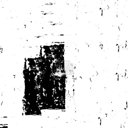 Ilustración de Abstracto negro blanco grueso texturizado fondo - Imagen libre de derechos
