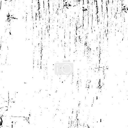 Photo for Wall fragment with scratches and cracks. Overlay grunge illustration over any design. Abstract grainy background with vintage effect - Royalty Free Image