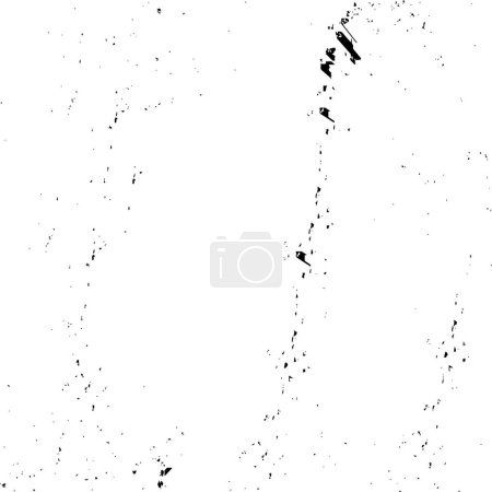 Téléchargez les photos : Fond abstrait noir et blanc. Texture monochrome de fissures, poussière, taches. Modèle pour l'impression et la conception - en image libre de droit