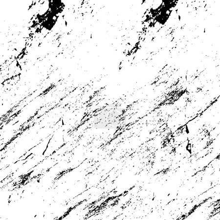 Ilustración de Fondo de blanco y negro. Patrón abstracto de textura de elementos monocromáticos. Grunge para diseño o impresión. - Imagen libre de derechos