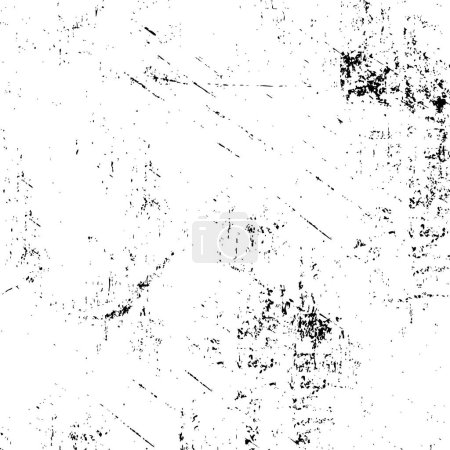 Téléchargez les illustrations : Abstrait fond grunge en couleurs noir et blanc. illustration vectorielle - en licence libre de droit