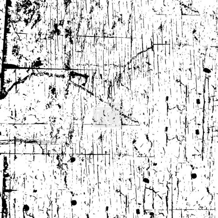 Ilustración de Fondo de pared grunge blanco y negro abstracto
. - Imagen libre de derechos