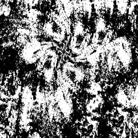 Ilustración de Fondo creativo abstracto. textura monocromática. blanco y negro - Imagen libre de derechos