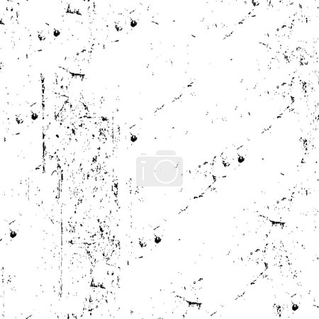 Illustration for Grunge background vector modern design. Abstract surreal pattern of spots, dust, lines. Chaotic monochrome texture with the print and design business cards, labels, posters - Royalty Free Image