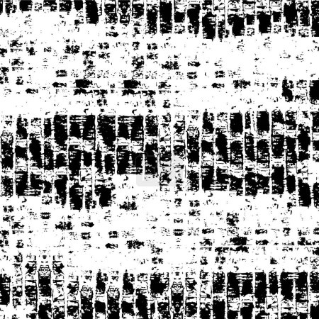 Illustration for The texture black and white from dirt, chips, scuffs - Royalty Free Image