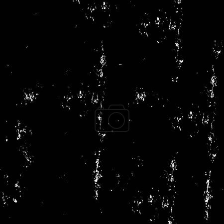 Illustration for Abstract black and white grunge background. monochrome texture. - Royalty Free Image
