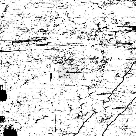 Illustration for Grunge black and white distress web texture. - Royalty Free Image