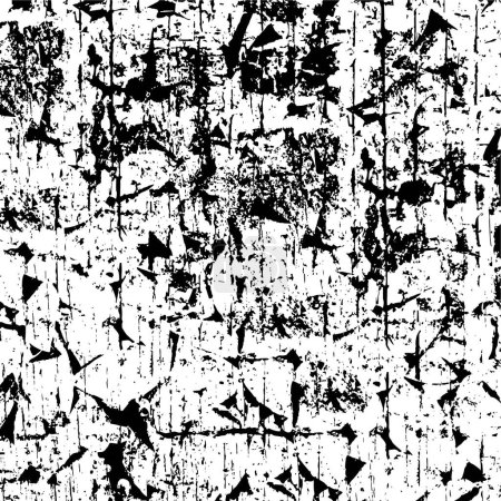 Illustration for Abstract grunge background. black and white textured background - Royalty Free Image