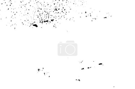 Ilustración de Textura superpuesta angustiada de hormigón agrietado, piedra o asfalto. fondo grunge. ilustración abstracta vector de medio tono - Imagen libre de derechos