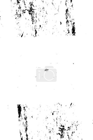 Illustration for Abstract black white texture, grunge background. copy space - Royalty Free Image