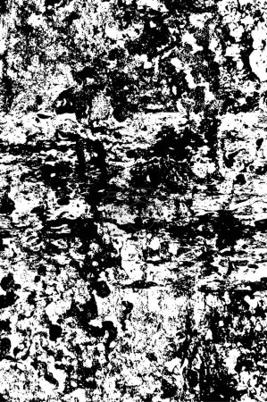 Ilustración de Plantilla monocromática abstracta, fondo grunge blanco y negro - Imagen libre de derechos