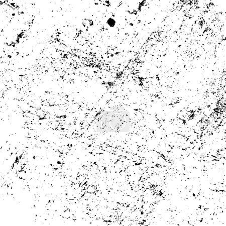 Illustration for Distressed overlay texture of cracked concrete - Royalty Free Image