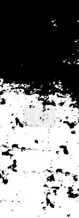 Photo for Black and white monochrome old grunge background - Royalty Free Image