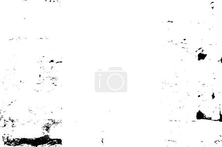 Illustration for Black and white texture. abstract vector illustration. - Royalty Free Image