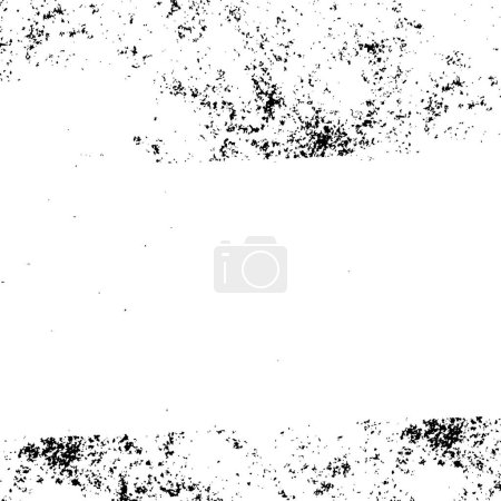 Téléchargez les illustrations : Motif texturé blanc noir, fond abstrait, espace de copie - en licence libre de droit