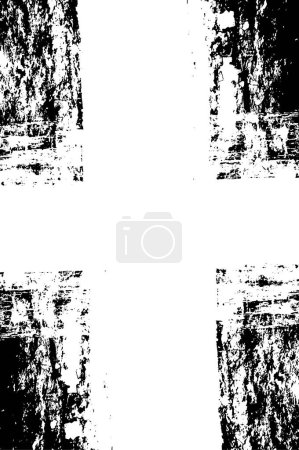 Téléchargez les illustrations : Contexte abstrait. Texture monochrome. L'image comprend un effet les tons noir et blanc. - en licence libre de droit