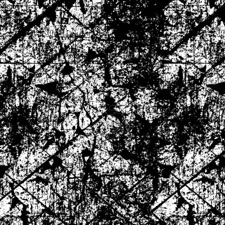 Ilustración de Scratch Grunge Urban Background. Textura Vector. Grano de angustia de recubrimiento de polvo - Imagen libre de derechos