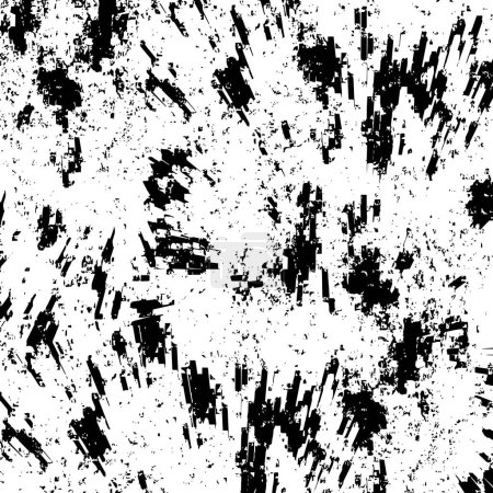 Ilustración de Grunge fondo blanco y negro que consta de formas geométricas - Imagen libre de derechos
