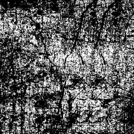 Illustration for Abstract background. Monochrome texture. - Royalty Free Image