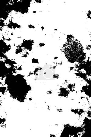 Ilustración de Fondo grunge abstracto en blanco y negro. ilustración vectorial - Imagen libre de derechos