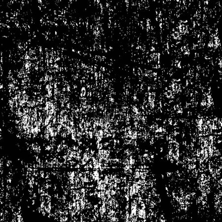 Illustration for Abstract grunge black and white template for background - Royalty Free Image