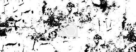 Ilustración de Plantilla abstracta de grunge en blanco y negro para fondo - Imagen libre de derechos