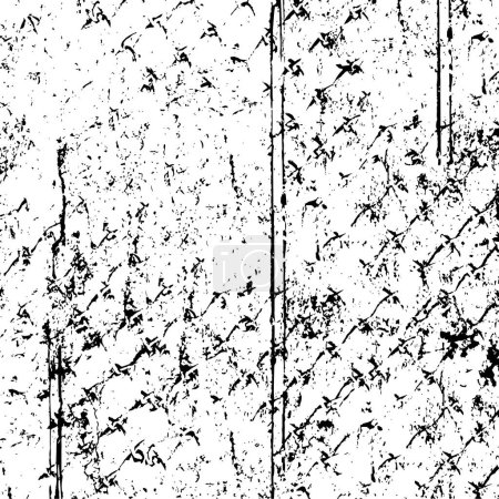 Illustration for Distressed background in black and white texture with scratches and lines. abstract vector illustration.n - Royalty Free Image