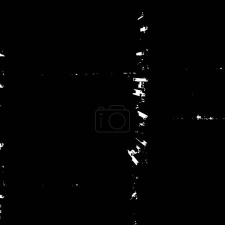 Illustration for Grunge black and white texture vector background - Royalty Free Image