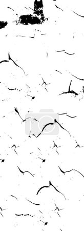 Illustration for Abstract grunge background, black and white - Royalty Free Image