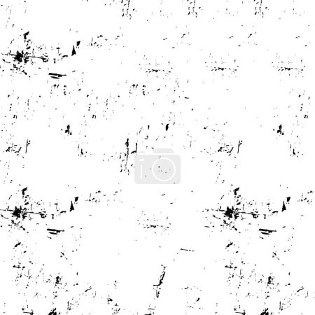 Ilustración de Fondo grunge abstracto, blanco y negro - Imagen libre de derechos