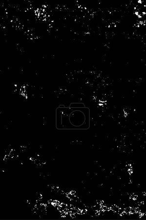 Illustration for Grunge texture. Abstract black and white background. - Royalty Free Image