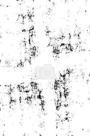 Téléchargez les illustrations : Texture monochrome abstraite. fond texturé noir et blanc - en licence libre de droit