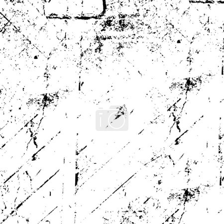 Illustration for Distressed texture in black and white. grunge background. vector background. abstract vector texture. - Royalty Free Image