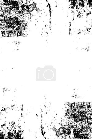 Illustration for Grunge Urban Backgrounds .Texture Vector. Dust overlay for grain, just place the illustration over any object to create a rough effect. Abstract, splatter, dirty, poster for your design. - Royalty Free Image