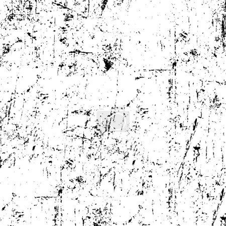 Illustration for Distressed overlay bark texture. grunge vector background. - Royalty Free Image