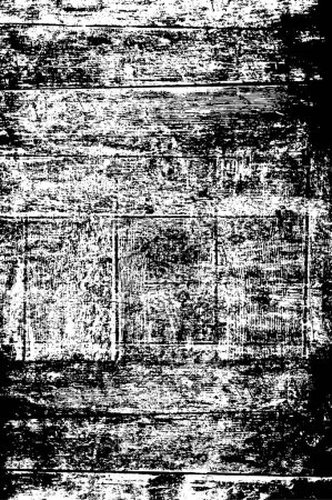 Ilustración de Fondo monocromo abstracto. textura en blanco y negro. Ilustración vectorial - Imagen libre de derechos