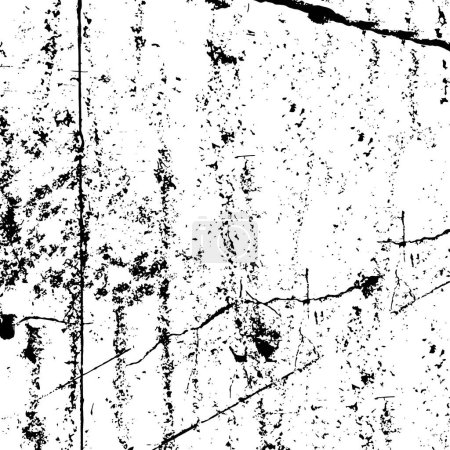 Illustration for Metal texture with scratches and cracks - Royalty Free Image