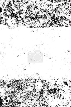 Ilustración de Textura superpuesta angustiada de piedra pelada de metal viejo, fondo de vector grunge. ilustración vectorial. vector. - Imagen libre de derechos