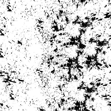 Téléchargez les photos : Motif noir et blanc avec texture grunge abstraite - en image libre de droit