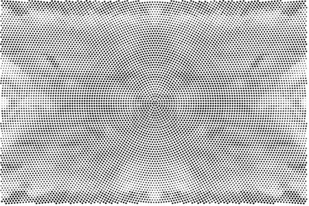 Ilustración de Fondo grunge abstracto con puntos. ilustración vectorial - Imagen libre de derechos