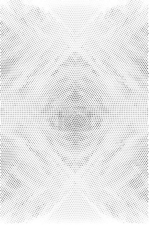 Ilustración de Abstract grunge background with dots. vector illustration - Imagen libre de derechos
