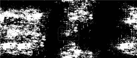 Foto de Grunge patrón blanco y negro. Textura abstracta monocromática. Antecedentes de grietas, rasguños, astillas, manchas, manchas de tinta, líneas. Superficie de fondo diseño oscuro - Imagen libre de derechos