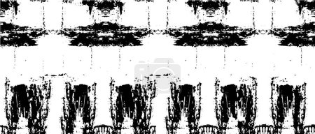 Illustration for Monochrome grunge texture background - Royalty Free Image