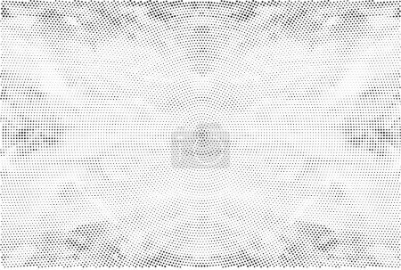 Illustration for Abstract monochrome background, vector illustration - Royalty Free Image