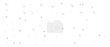 Ilustración de Grunge fondo negro y blanco vector. Textura abstracta de polvo, suciedad, manchas - Imagen libre de derechos